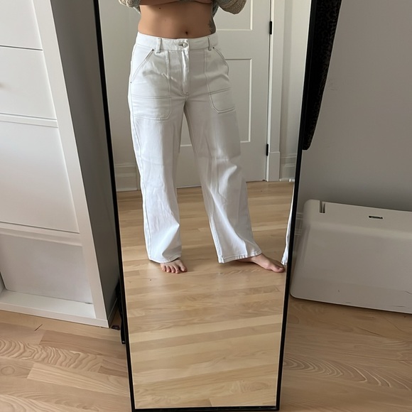 Twink by Simons White jeans Carpenter - Picture 1 of 8